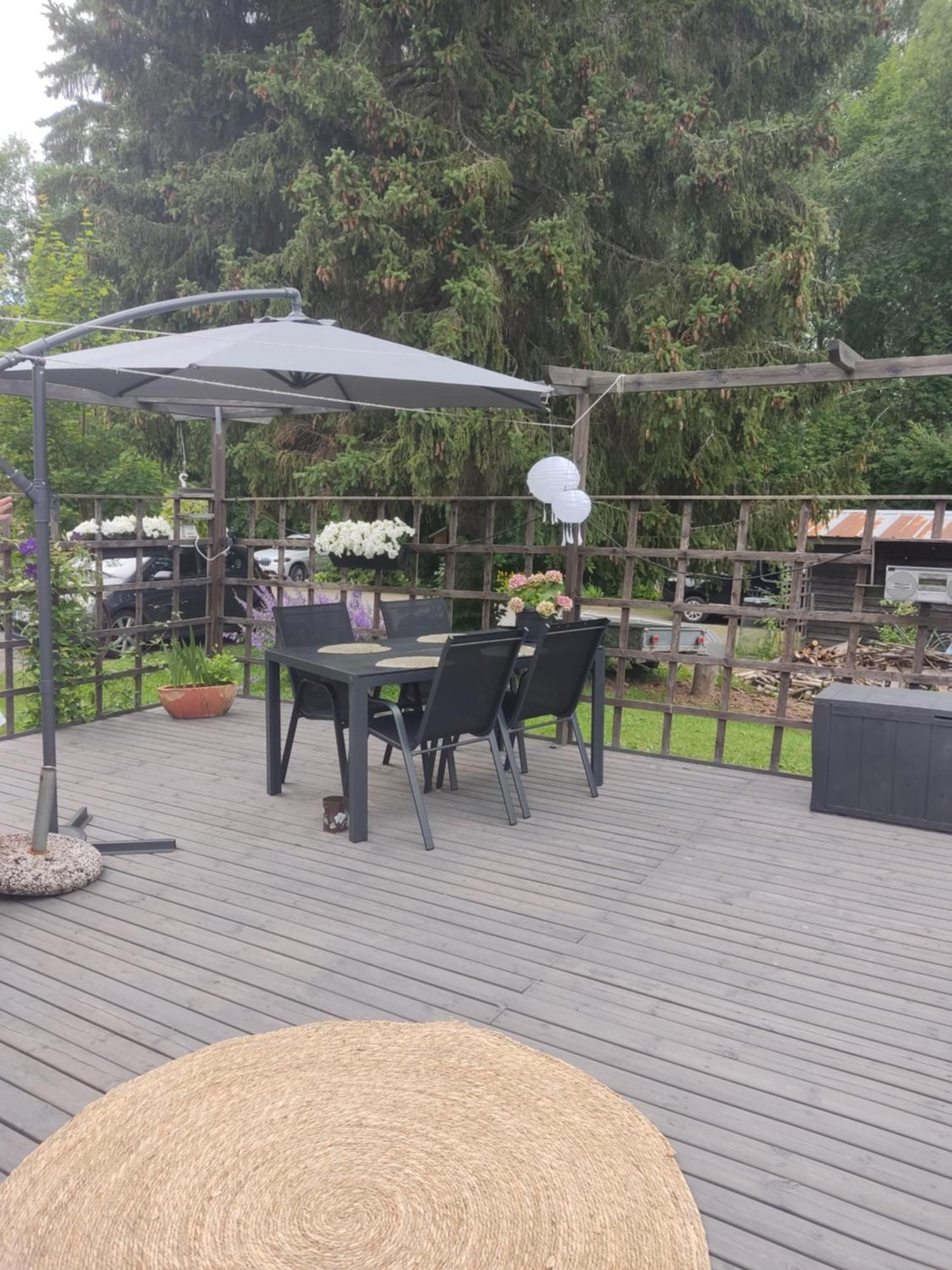 شقة Koskentien Kotimajoitus & Luxury Glamping Jämsä المظهر الخارجي الصورة