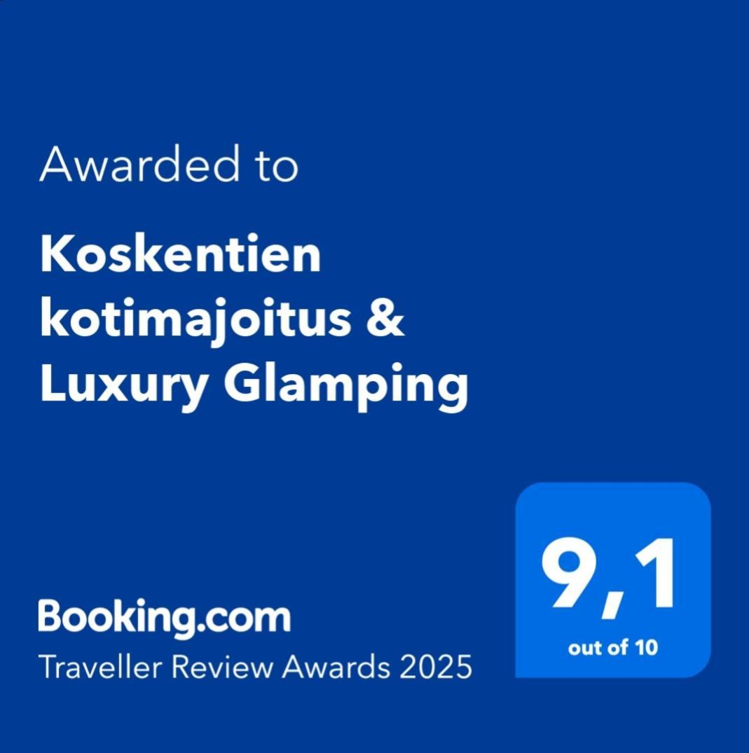 شقة Koskentien Kotimajoitus & Luxury Glamping Jämsä المظهر الخارجي الصورة